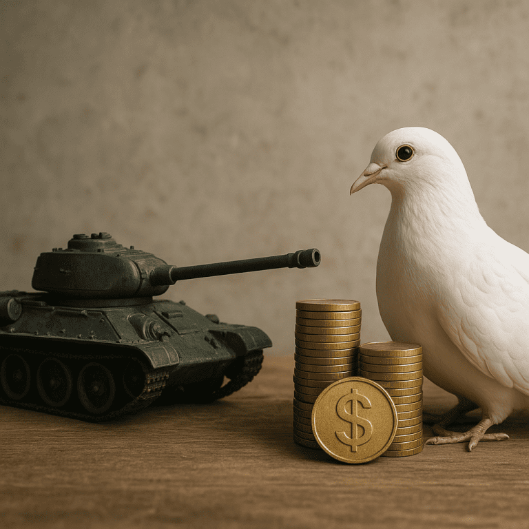 The Economics of War and Peace